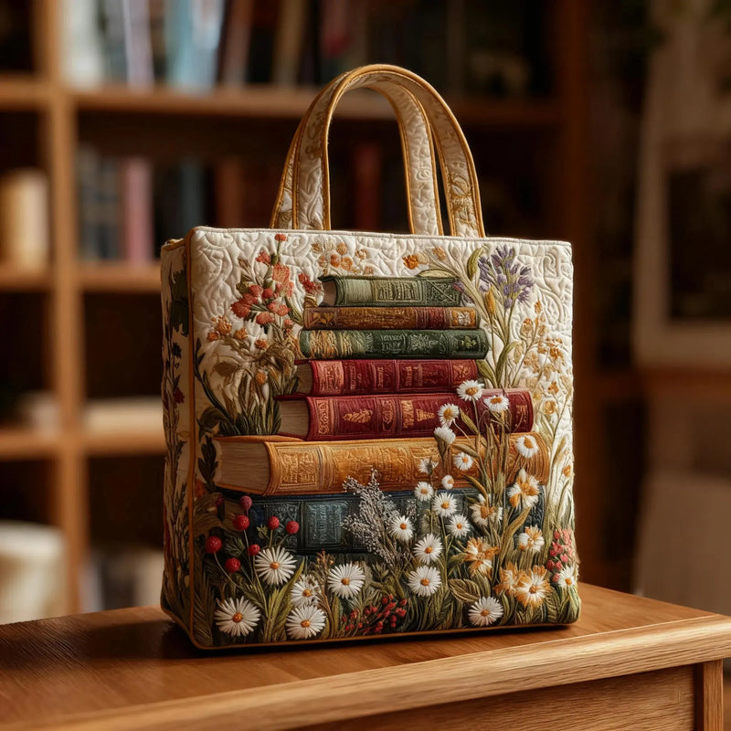 Sac Artisanal Matelassé - Floral design
