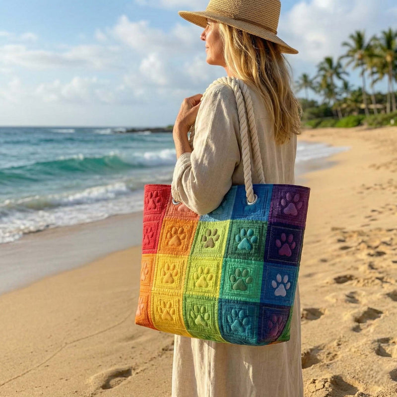 Handmade Beach Bag | Footprint Design