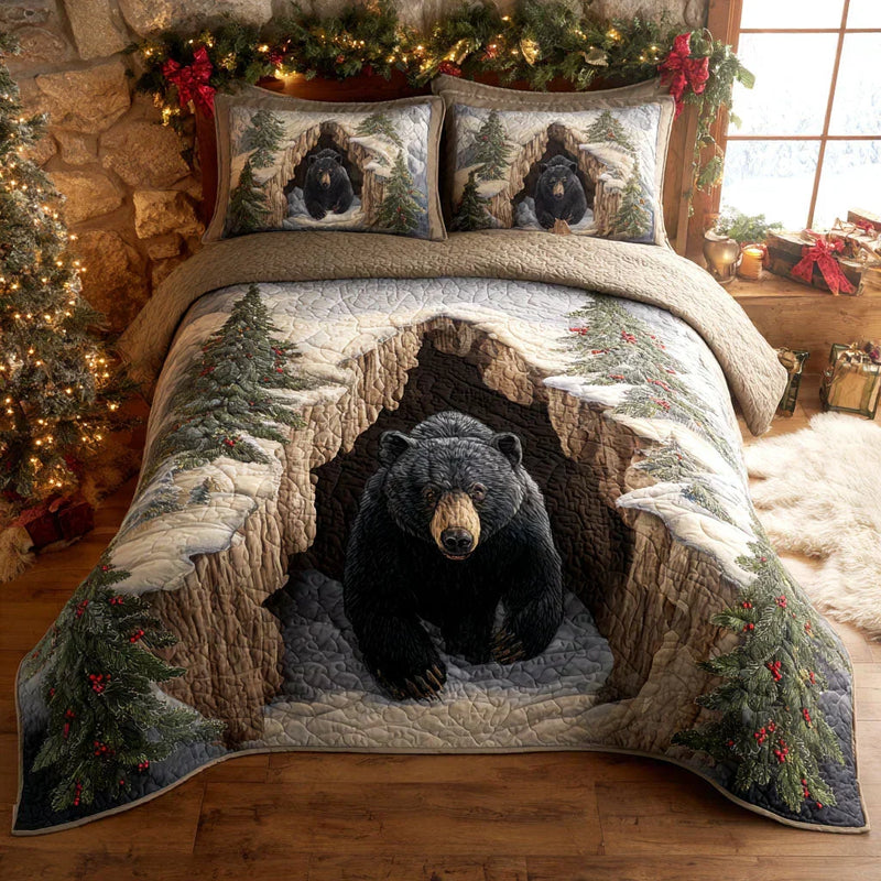 3-Piece Quilted Bed Set - Vacation Refuge